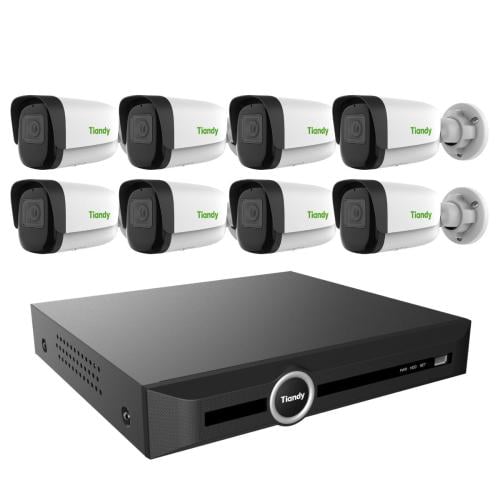 8 كاميرات شبكية 5 ميجـا IP -شامل التركيب