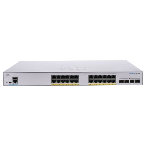 Cisco Business CBS350-24P-4G Managed Switch | 24 Port GE | PoE | 4x1G SFP