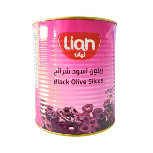 زيتون شرائح أسود ليان 3 كجم