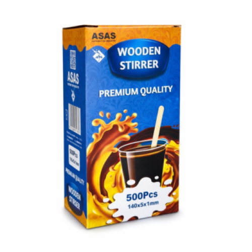 محراك خشب أساس 500 حبة