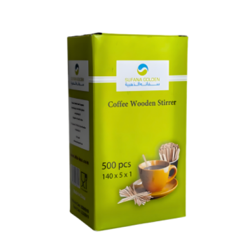 محراك خشب قهوة 500 حبة