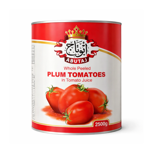 طماطم مقشرة ابو تاج 2.5 كيلو