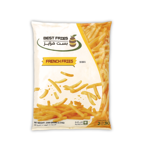 بطاطس 9*9 بست فرايز  2.5 كجم