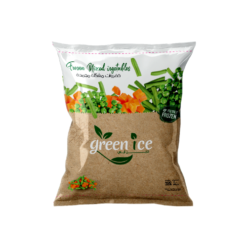 خضار مشكل جرين ايس 400 جم كرتون