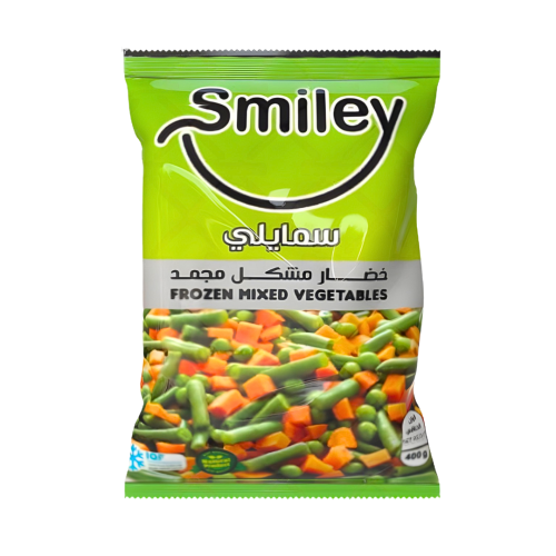 كرتون خضار مشكل مجمد 8 كيلو 20 حبة