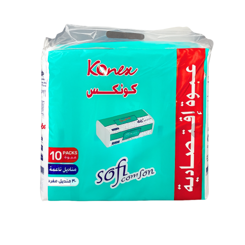 مناديل كونكس 300 منديل 10 عبوات
