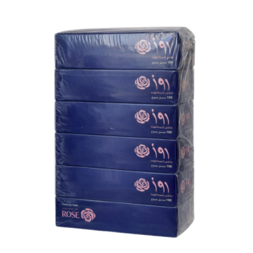 مناديل روز 100 منديل ربطة