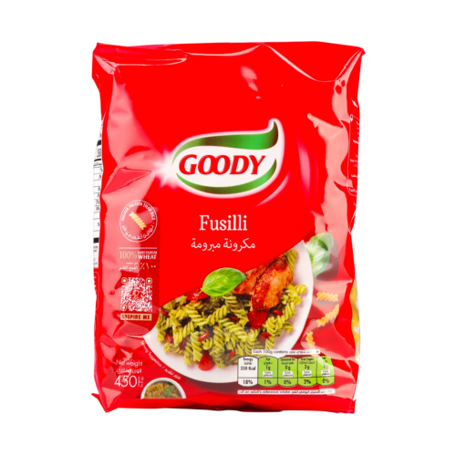 مكرونه مبرومة قودي 450 جم