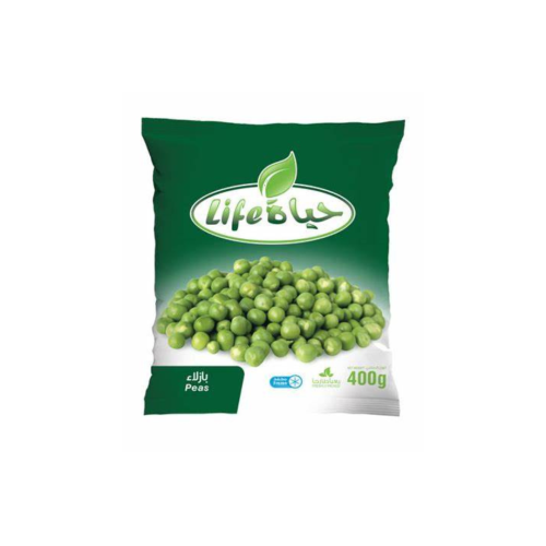 كرتون بازيلاء خضراء مجمدة حياة 8 كيلو