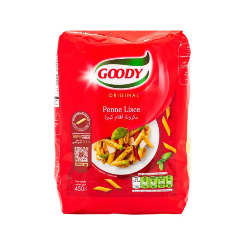 مكرونة قودي أقلام كبيرة 450 جم