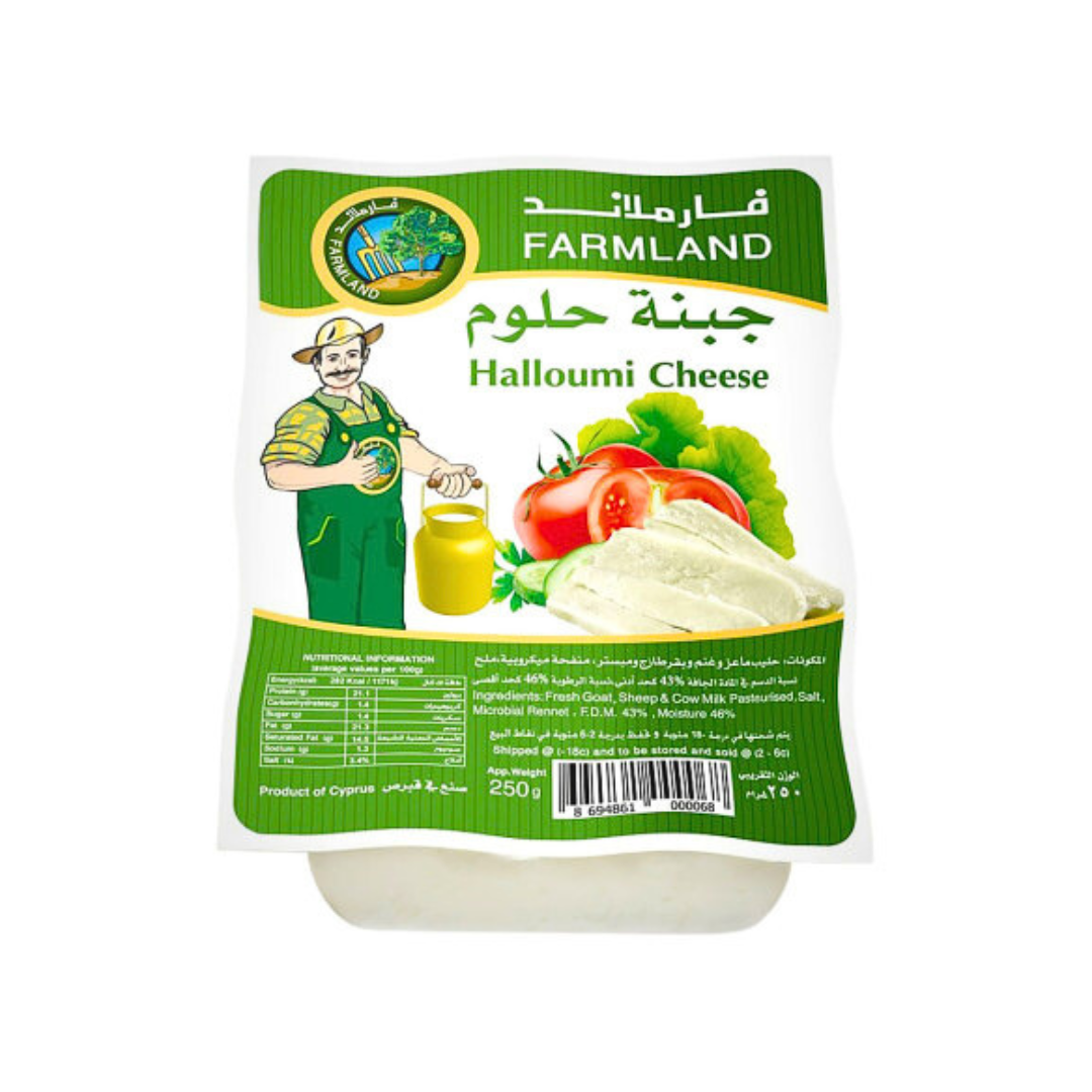 جبنة حلومي فارم لاند 250 جرام