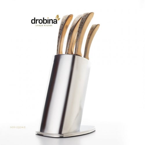 طقم سكاكين 6 قطع برونز ذهبي