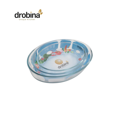 صواني بايركس بيضوي دروبينا