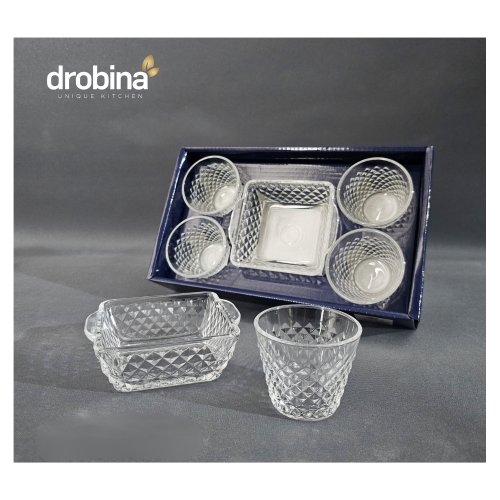 طقم فناجين قهوة عربي مع تمرية 5 قطع