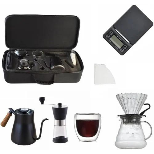 مجموعة ماكينة تحضير القهوة بالتنقيط V60