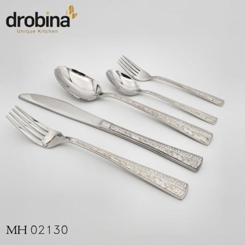 طقم ملاعق 30 قطعة فضي drobina