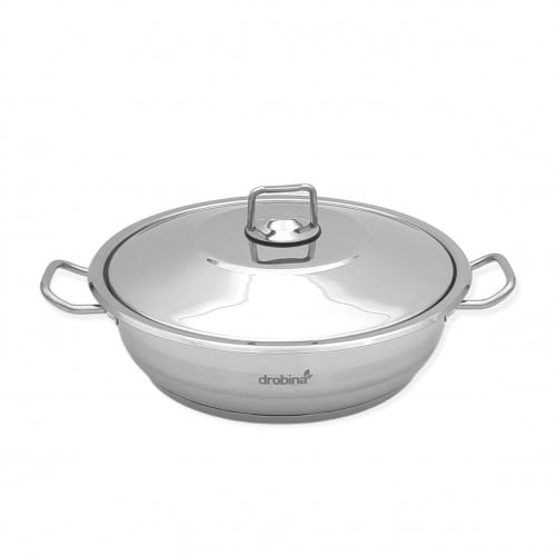 قدر ستيل تركي دروبينا مسطح 08*28