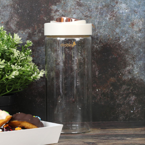 مرطبان زجاج 2 لتر كريم B- drobina