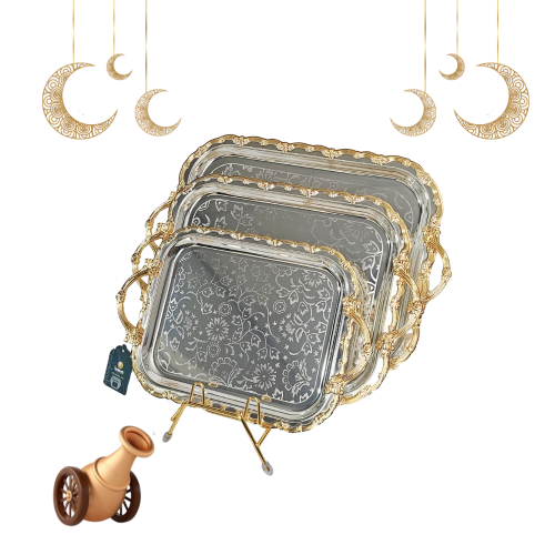 طقم تباسي تقديم لونين