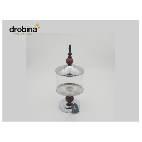 علبة حلويات بغطاء من دروبينا