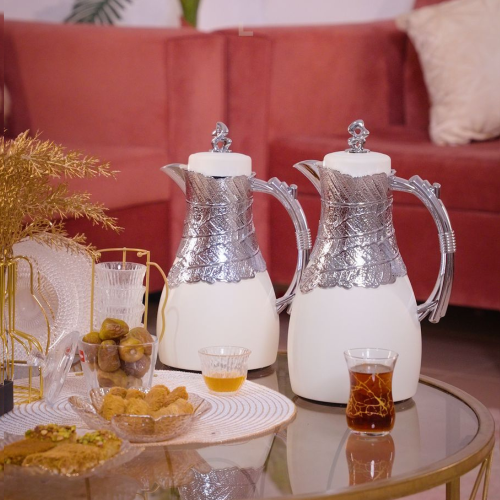 طقم ترامس بيج فضي دروبينا