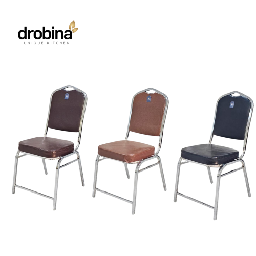 كرسي مناسبات جلد _ ملون