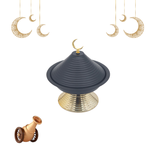 صحن حلاوة كبير ذهبي