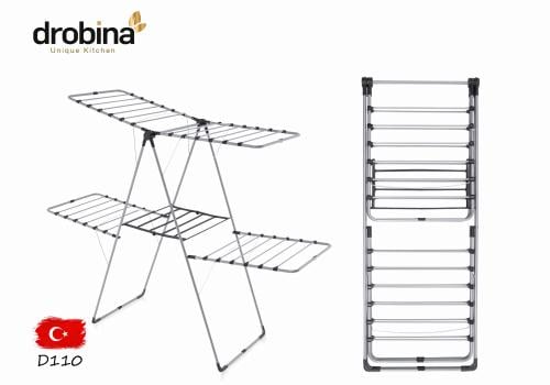 منشر غسيل دورين فضي