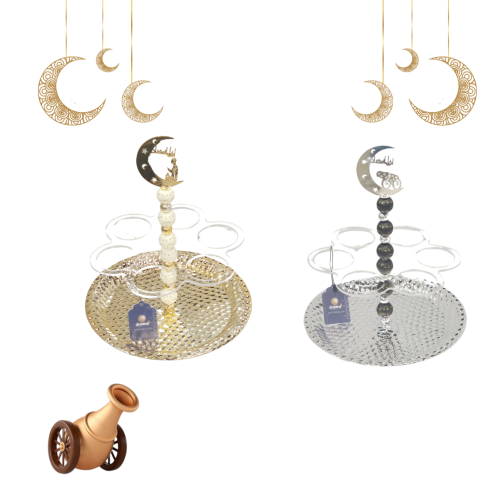 شيالة فناجين 6 حبة مع صينية