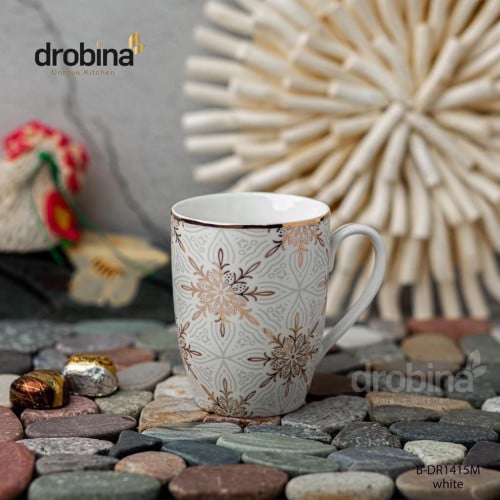 كوب شاي فاخر دروبينا White