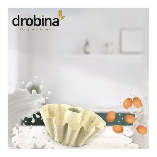 قالب كيك بعامود مشرشر23سم دروبينا Cream