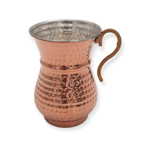 كاسه لبن نحاس وسط