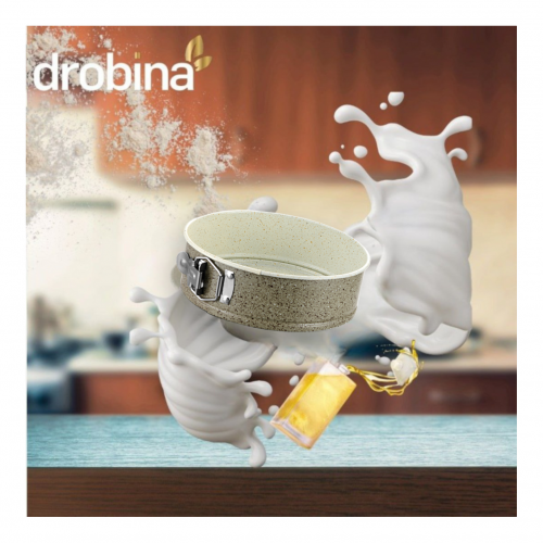 قالب كيك بقفل 20سم دروبينا Grey