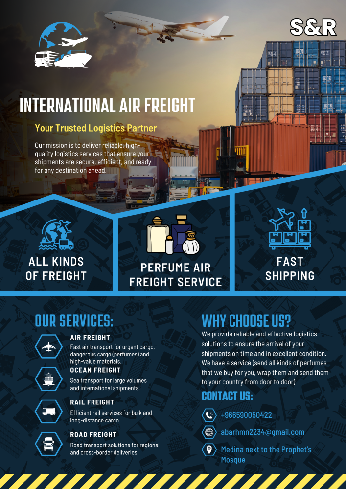 How Perfumes Are Shipped from Saudi Arabia to Europe – The Avanti × S&R Guide