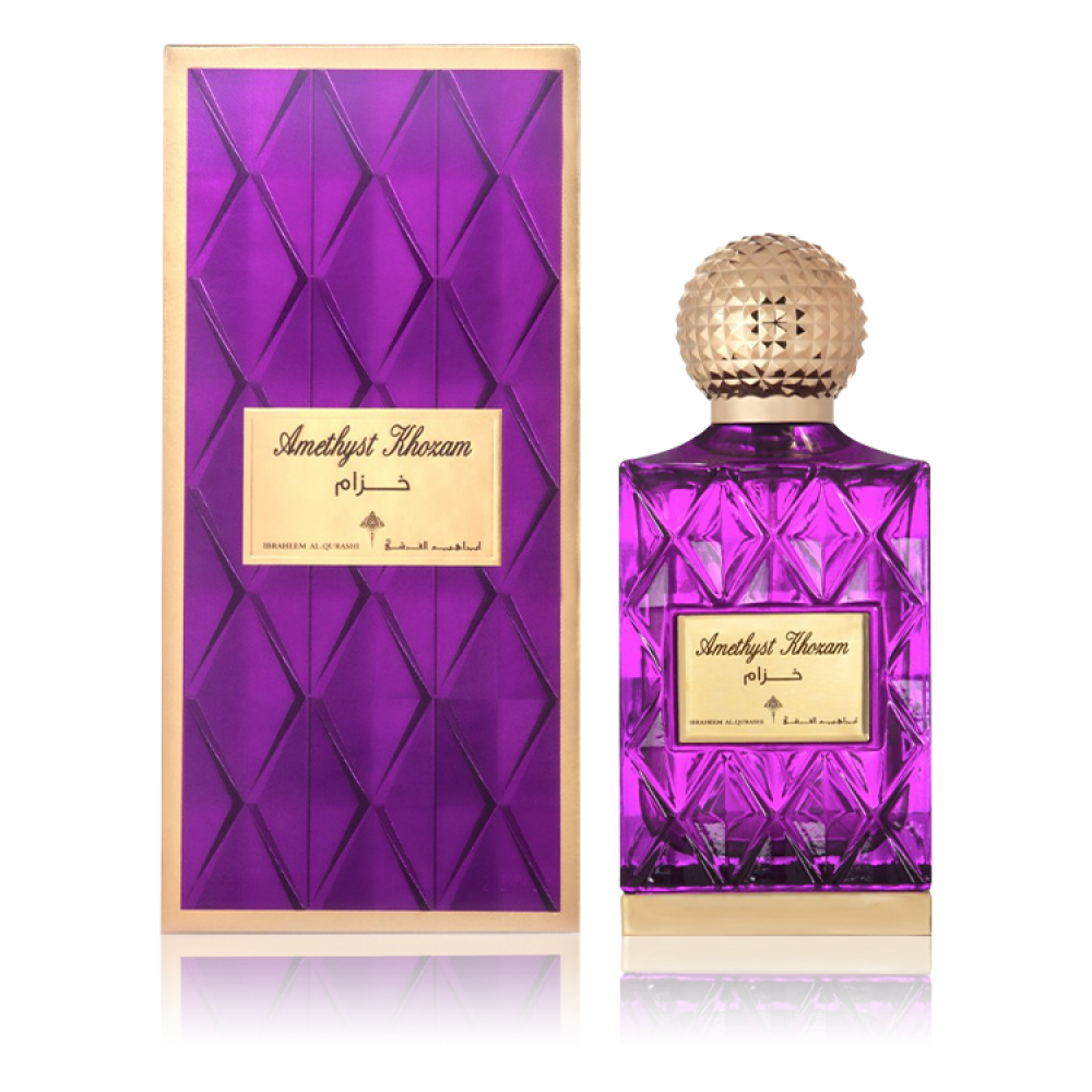 صورة زجاجة عطر  إبراهيم القرشي أميثست خوزام