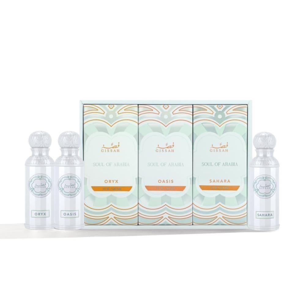 Soul of Arabia Story Perfume Set - 3 x 50ml Eau de Parfum