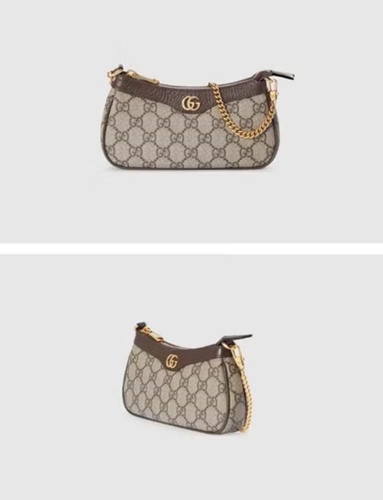 حقيبة غوتشي أوفيديا ميني بحزام سلسلة GG Supreme