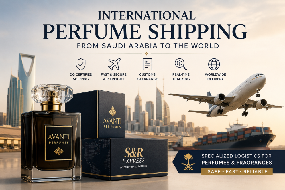 International Perfume Shipping from Saudi Arabia – Safe, Fast & Worldwide