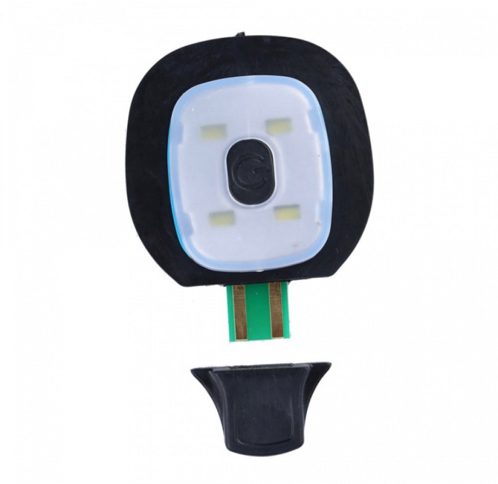 قبعة مضيئة (USB) بني