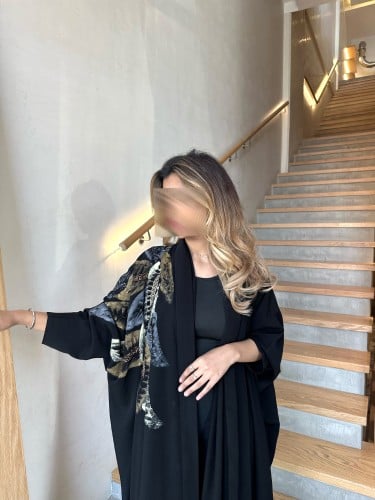 Z87 / قماش كريب ورسم يدوي مع خرز