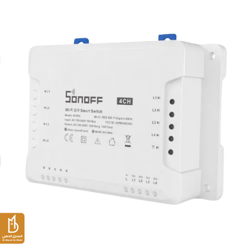 SONOFF 4CHPROR3 4-gang Wi-Fi Smart Switch with RF Control