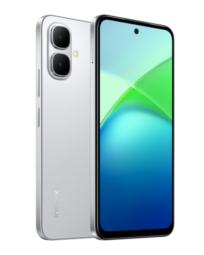 انفنيكس سمارت 10 HD لون سلفر ذاكرة 64 جيجا