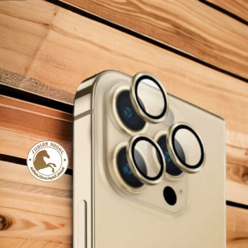 حمايه كاميرا عدسات لون ذهبي