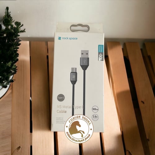 سلك شاحن تايب سي 1 متر من rock space