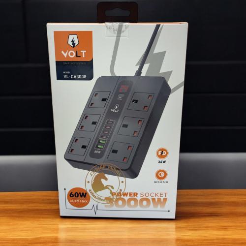 توصيله 12 في 1 مع مؤقت 3متر 3000Wشركه بروماس