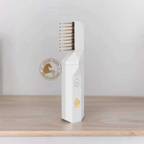 مبخره شعر لون أبيض