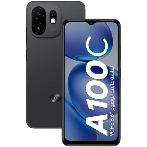 ايتل A100 C لون اسود ذاكرة 128 جيجا رام 8 جيجا