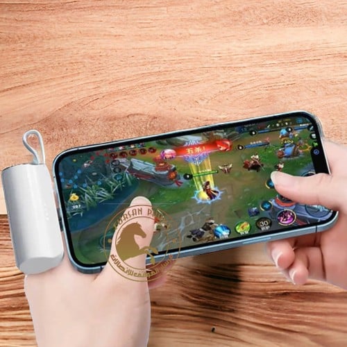 شاحن ايفون5000 متنقلIZNC لون اخضر