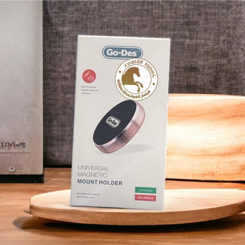 قاعده مغناطيس دائري ذهبي