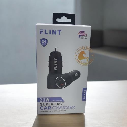 شاحن سياره 20واط منفذين PDوUSB شركه فلانت